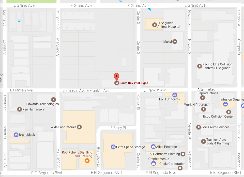 Google Map of our location